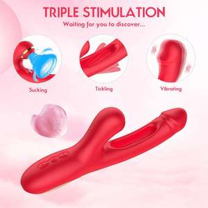 Masajeador Vibrador Multifuncional con Función de Calor para Estimulación del Clítoris, Múltiples Modos de Vibración para Juguetes Femeninos - Product Image 5