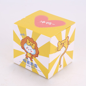 Lucky Mystery Folding <strong>Paper</strong> <strong>Box</strong> Custom Printed logo Surprise <strong>Box</strong> Cartoon Toy Hand-done Product <strong>Blind</strong> <strong>Box</strong> Wholesale - Product Image 3