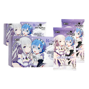 Cartes à collectionner ReZero Anime Lingka Nouvelle Compilation Métal Populaire Personnage <span class=keywords><strong>Manga</strong></span> Isekai Collection de Boosters pour Fans - Product Image 5
