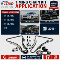 नई इंजन टाइमिंग चेन किट 6 xt5 2016 एलजीडब्ल्यू 3.0 टी ट्विन टर्बो lgx 3.6l v6 ऑटो रिप्लेसमेंट