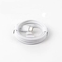 Tressage en nylon plaqué or câble de données USB 2.0 pd 60w câble de charge usb-c à usb-c câble de charge rapide type c