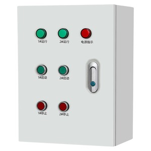 Fan Control Box 2 Circuits 380V Manual Control Wall Mounted Motor Starter Distribution Box - Product Image 1