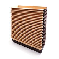 Grand moule à pain rectangulaire en papier kraft, moule à pain épais jetable, plateau de cuisson en mousseline de soie pour la boulangerie et la maison