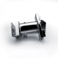 [MSMX] Support de supports en forme de U à angle réglable en métal monté sur Slatwall pour tenir des tubes de tuyaux