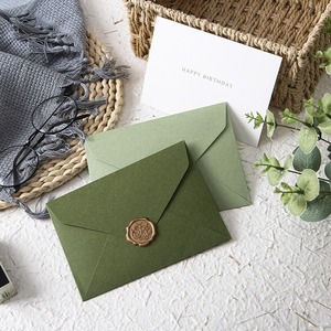Sobre de invitación de papel nacarado de lujo, recinto de carta Premium con logotipo personalizado para regalos - Product Image 3
