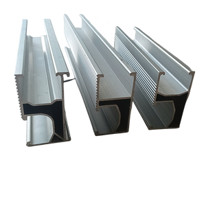 Rail <span class=keywords><strong>de</strong></span> montage <span class=keywords><strong>de</strong></span> panneau solaire photovoltaïque solaire YZ AL6005-T5 profilé en aluminium anodisé Installation rapide Garantie <span class=keywords><strong>de</strong></span> 25 ans ouverte - Product Image 5