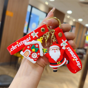 Llavero Personalizado de PVC 3D con Diseño de Feliz Navidad, <span class=keywords><strong>My</strong></span> <span class=keywords><strong>Melody</strong></span>, <span class=keywords><strong>Hello</strong></span> Kitty, Serie Anime, Accesorios de Moda - Product Image 6