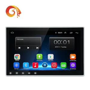 Universal 9 Pulgadas Pantalla táctil Radio Estéreo Audio 1 Din Sistema multimedia Android 8.1 Auto Gps WIFI Car Player