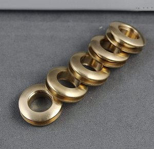 Каросунг, оптовая продажа, Высококачественная сумка, крепежная круглая латунная проушина, петелька, винтовая Пряжка для кожаного кошелька и т. Д. - Product Image 3