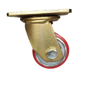 Weihang casteiro, roda rotatória de 3 polegadas estilo europeu resistente de alta qualidade industrial castor de uretano - Product Image 2