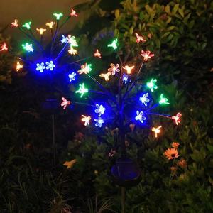 Luces Solares para Árbol de Cerezo, LED Blanco Cálido, Resistentes al Agua, Decoración de Jardín para Exteriores, Gran Tamaño, Alimentadas por Energía Solar - Product Image 2