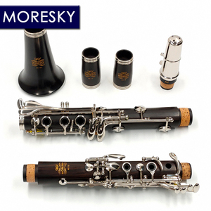 Clarinete Profesional MORESKY en Sib, 17 Llaves, Ébano, Grenadilla, Sib Klarnet <span class=keywords><strong>M110</strong></span> (OEM) - Product Image 1