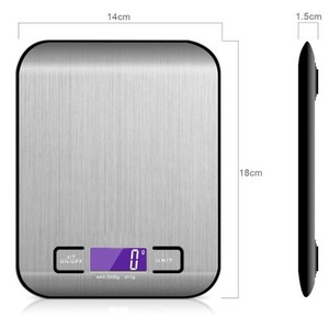 Küchenwaage aus Edelstahl mit Digitalanzeige, individuell anpassbares Logo, niedriger Mindestbestellwert - Product Image 2
