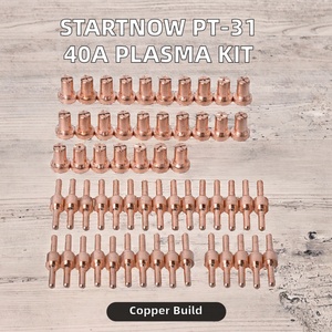 Startnow 60PCS PT-31 40A Buse de plasma en cuivre pur, ouverture 0,8 mm, OEM personnalisé, Origine Chine (JIA), Consommables plasma compatibles - Product Image 2