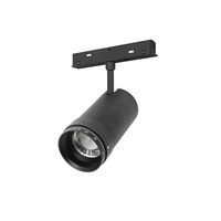 Lampu jalur magnetik badan aluminium, lampu penerangan Linear SMD LED Modern mudah dipasang untuk penggunaan mal & toko