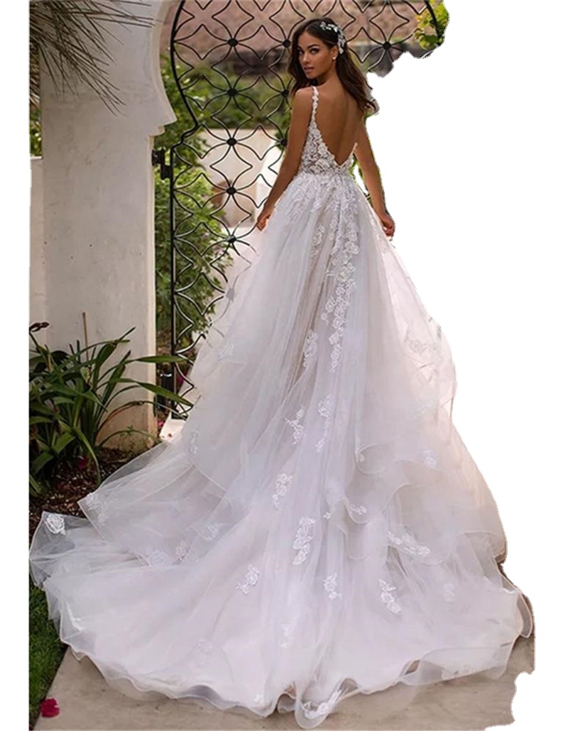 open lace back dress Princess Dress / Terra Cotta Tribal  walker&wade