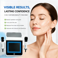 Appareil facial intelligent à oxygène avec aqua-peeling et resserrement énergétique doux, fabricant OEM professionnel