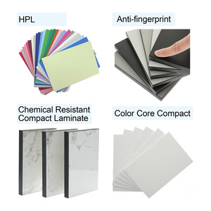 Chống Cháy Không Thấm Nước Vân Tay Tấm Tủ Đồ Nội Thất <span class=keywords><strong>HPL</strong></span> Bảng Laminator Chống-Dấu Vân Tay Hội Đồng Quản Trị - Product Image 2