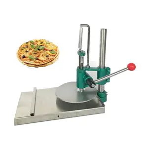 Economia de energia pão árabe faz máquina pizza base formando máquina