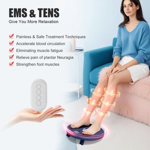 Massaggiatore per Piedi per Neuropatia, Stimolatore EMS TENS Ricaricabile per Circolazione, Fascite Plantare e Sollievo dal <span class=keywords><strong>Dolore</strong></span> e Gonfiore - Product Image 2