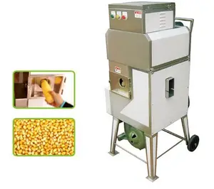 Wet young tender green fresh corn threshing machine /sweet corn thresher / fresh corn sheller huller machine