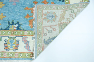 Tapis moderne en laine Oushak fait main, couleur unie, taille personnalisée, antidérapant, lavable, très résistant, fabricant direct pour la maison - Product Image 6