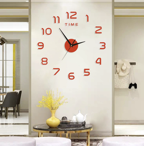 <span class=keywords><strong>Horloge</strong></span> <span class=keywords><strong>murale</strong></span> 3D lumineuse TGYW, sans cadre, en acrylique, DIY, <span class=keywords><strong>horloge</strong></span> numérique, autocollants muraux, <span class=keywords><strong>horloge</strong></span> silencieuse pour le salon, la chambre <span class=keywords><strong>à</strong></span> coucher, le bureau, décoration <span class=keywords><strong>murale</strong></span> - Product Image 6