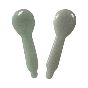 ช้อนกัวซาหยกอะเวนเจอรีนสีเขียวอ่อนคุณภาพสูงสำหรับใบหน้า - Product Image 2