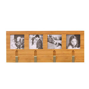 Crochet mural multifonctionnel en bambou, design clavier de piano, taille personnalisée, haute précision, léger, pour salon - Product Image 3