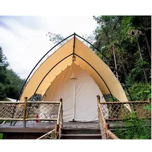 Custom Nieuwste Ontwerp Mooie Pvc Architectuur Camping Luxe Woonkamer Home Glamping Hotel Resort Tent Voor Resort