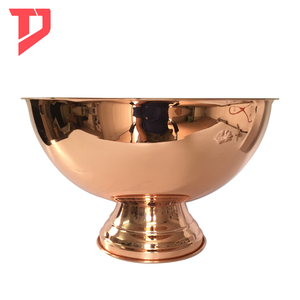 Custom Bar Party <strong>Tool</strong> Hammered Large Ice Bowl Wine Beer Ice Bucket Champagne Stainless Steel Metal Wine <strong>Cooler</strong> Chiller - Product Image 6
