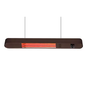 1500W Gold Heating Element Infrared Heater with Remote Control