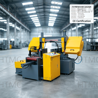 Scie à ruban CNC à alimentation automatique de type au sol GZK4235 avec moteur 4KW, tension hydraulique, capacité de coupe de 350 mm