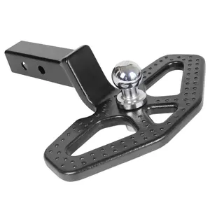 Nouvelle marchepied arrière universelle carrée GO TRAILER pour hayon <span class=keywords><strong>de</strong></span> remorque, support <span class=keywords><strong>de</strong></span> boule <span class=keywords><strong>de</strong></span> remorque 8,2 kg pour Sequoia et Raptor F150 - Product Image 1