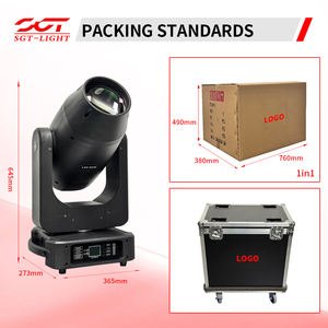 Luz Móvil de Cabeza 3 en 1 de 400W BSW con Efectos, Mezcla CMY y Ajuste CTO, Módulo LED de 400W para Escenarios de Clubes, Conciertos y Bodas - Product Image 2