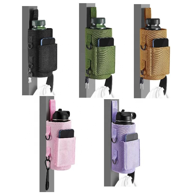 Multi Purpose Sport Water Bottle Carrier Crossbody Sling Chest Pouch Men Women Magnetic GYM Mobile Phone Bag Sleeve