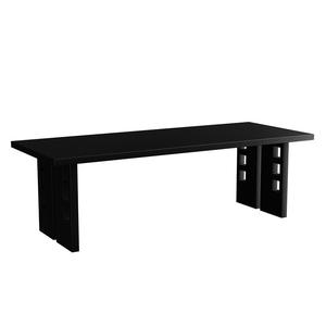 <span class=keywords><strong>Escritorio</strong></span> Moderno de Madera Maciza para Hogar u Oficina, <span class=keywords><strong>Escritorio</strong></span> Negro para Sala de Estar, Trabajo, Computadora, Lectura, Estudio, Caligrafía - Product Image 6