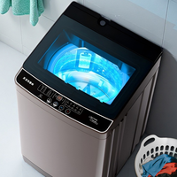 Lavadora Doméstica de 12 kg, Totalmente Automática, de Gran Capacidad, de Una Sola Tina, con Tecnología Smart Wave, Lavadora y Secadora Todo en Uno