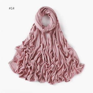 Hijab musulman pour femmes de haute qualité en gros, coton jersey respirant de qualité supérieure pour l'été - Product Image 5