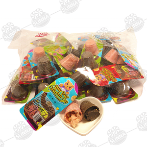 Biscuits au chocolat solides et croustillants en forme de <span class=keywords><strong>petit</strong></span> ours de 8 grammes, doublement croustillants, directement de l'usine chinoise, pour les fêtes d'enfants, dessert viral, cadeau - Product Image 6