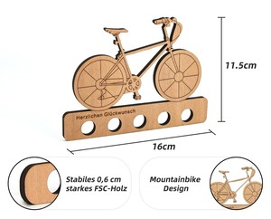 Thân Thiện Với Môi Bằng Gỗ Hiển Thị Tiền Mặt Chủ Khắc Tình Yêu Chủ Đề Cho Giáng Sinh Bên Thủ Công Quà Tặng - Product Image 3