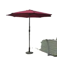 Parapluie solaire et parasol, pièces de base, pour jardin et patio