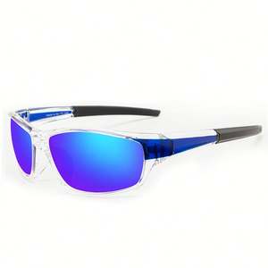 Lunettes de soleil polarisées de sport UV400 coupe-vent pour hommes et femmes avec logo personnalisé - Product Image 5