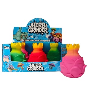 Cross Border Best Selling Dragon Fruit Shaped <b>Grinder</b> <b>Herb</b> Cigarette Roller Tobacco Shredder Zinc Alloy Manual <b>Grinder</b> - Product Image 6