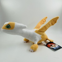 Boneka Plush Pokemon Latias Merah dan Latios Biru Ukuran 33cm, Lucu dan Lembut, Grosir, Dilengkapi Label