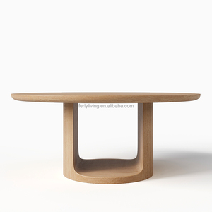 Ferly hiện đại hoàn chỉnh đồ nội thất phòng khách Vòng rắn gỗ bàn ăn đặt 4 ghế - Product Image 6