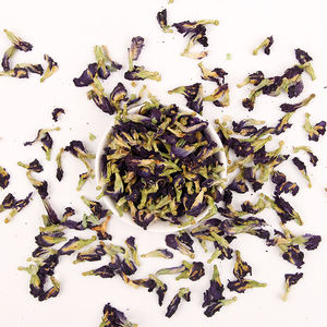 乾燥した蝶エンドウ豆の花健康的な有機ハーブブルーフラワーティー - Product Image 1