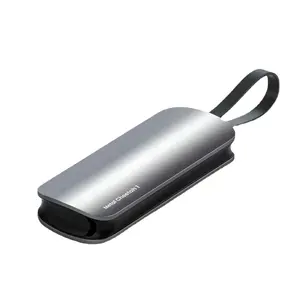 숨겨진 멀티 개폐식 마이크로 USB C 충전기 케이블 3in1 고속 충전 USB 케이블 창조적 인 선물 아이디어