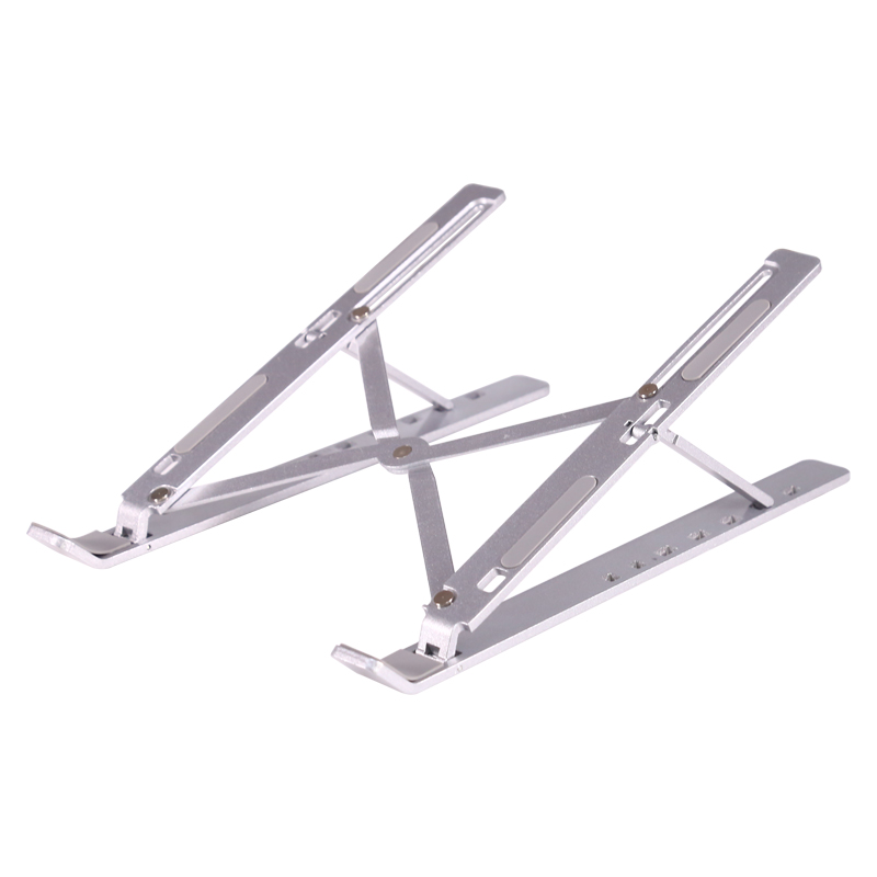Новое поступление, складная металлическая алюминиевая вертикальная подставка для ноутбука, Эргономичная подставка для компьютера, ноутбука, настольная подставка