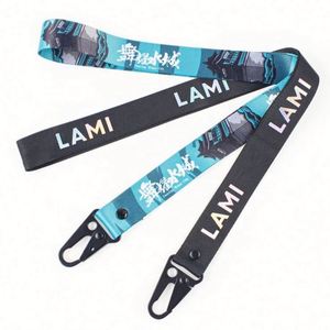 High Quality Custom Eagle Carabiner <b>Lanyard</b> Keychain Sublimation <b>Lanyard</b> With Black Metal Buckle - Product Image 6